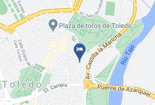 Toledo - Hotel Zentral Mayoral Maps