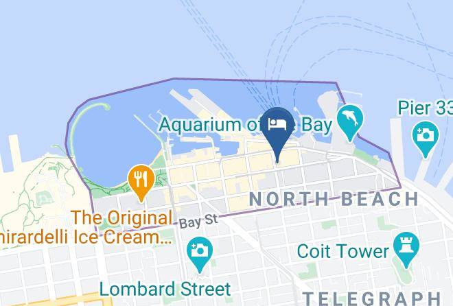San Francisco - Hotel Zephyr Maps