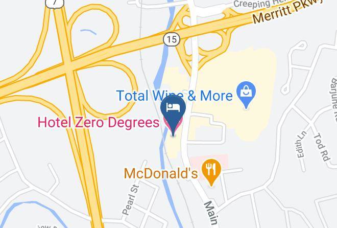 Hotel Zero Degrees Map