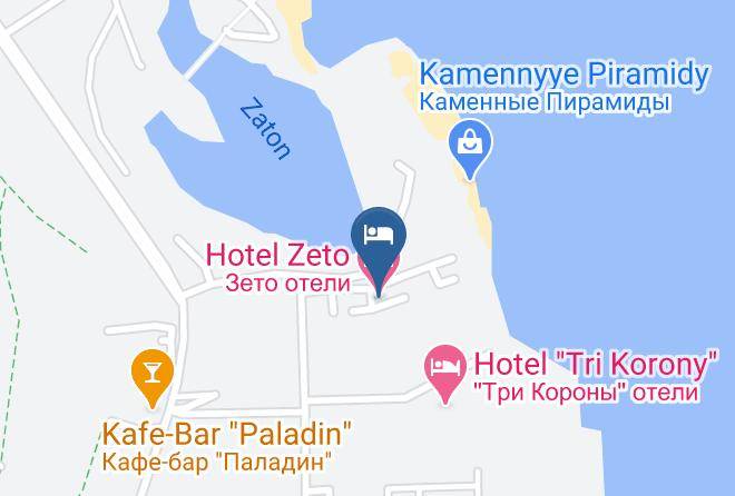 Ysyk Kol Region - Hotel Zeto Maps