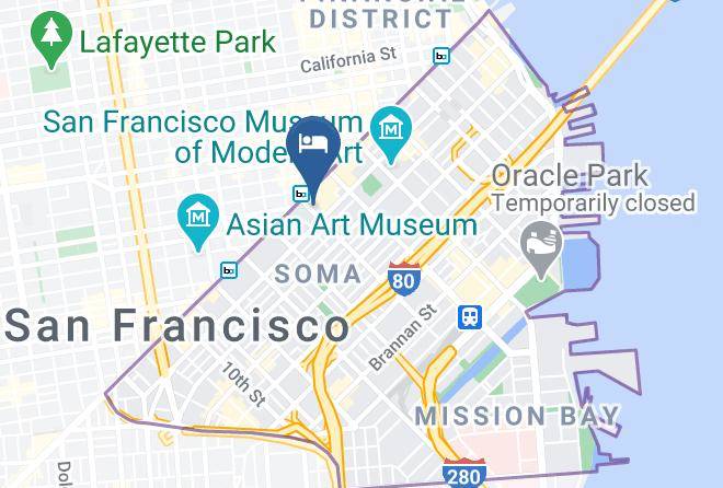 San Francisco - Hotel Zetta San Francisco Maps