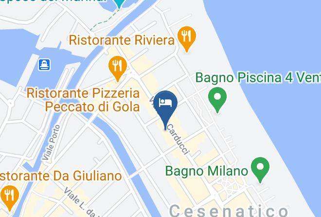 Forli - Hotel Zeus Maps