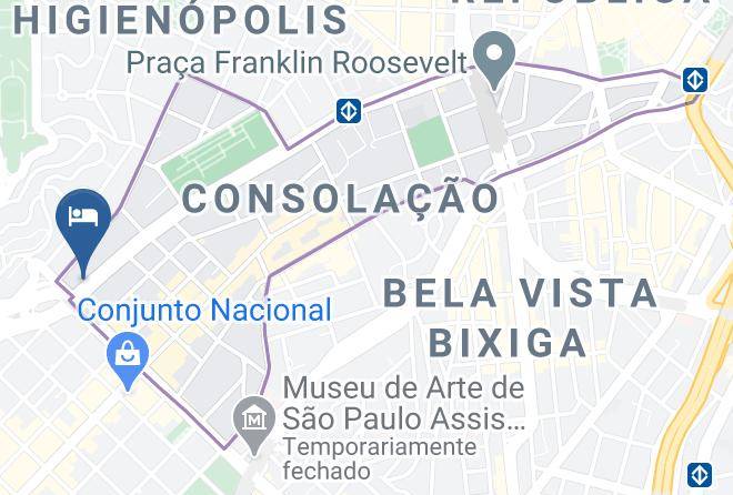 Sao Paulo Solacao - Hotel Zeus Maps