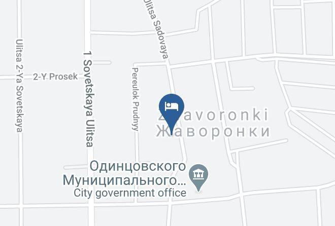 Odintsovsky District - Hotel Zhavoronki Maps