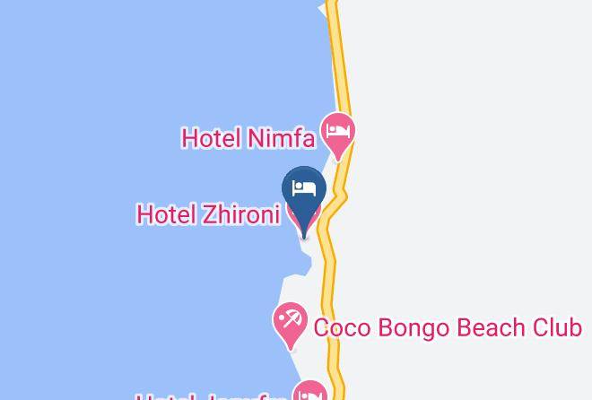Vlore - Hotel Zhironi Maps