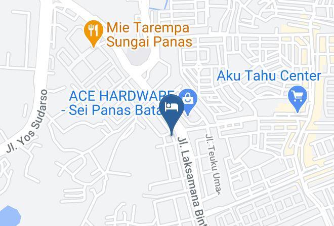 Hotel Zia Boutique Batam Map
