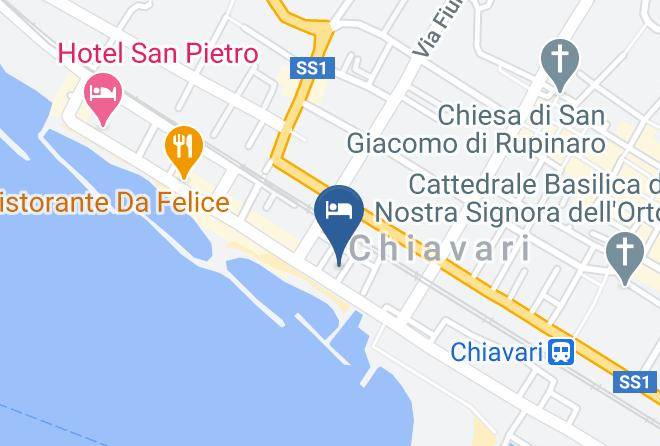 Genoa - Hotel Zia Piera Maps