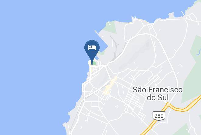 Sao Francisco Do Sul - Hotel Zibamba Maps