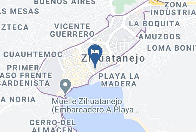 Jose Azueta - Hotel Zihuatlan Maps