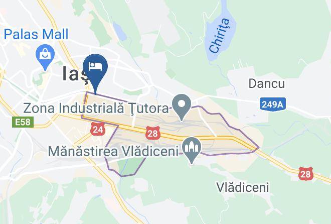 Iasi - Hotel Zimbru Maps