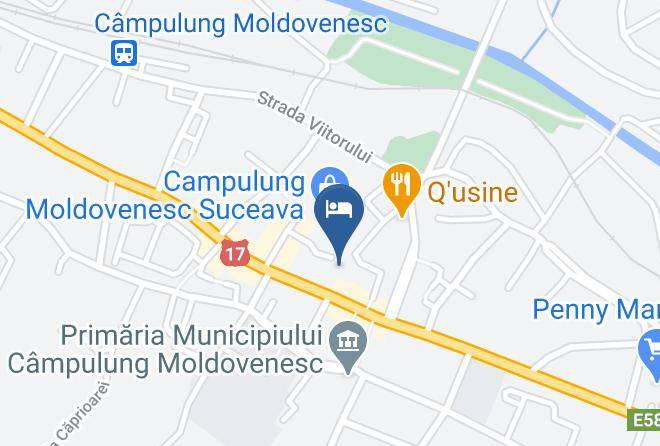 Campulung Moldovenesc - Hotel Zimbru Maps