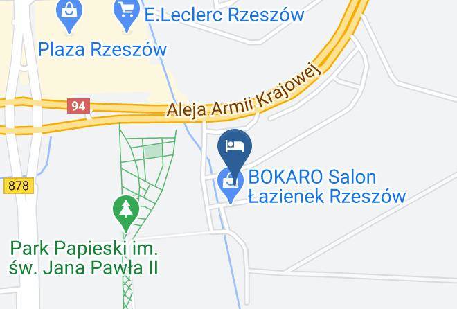 Rzeszow - Hotel Zimowit Maps