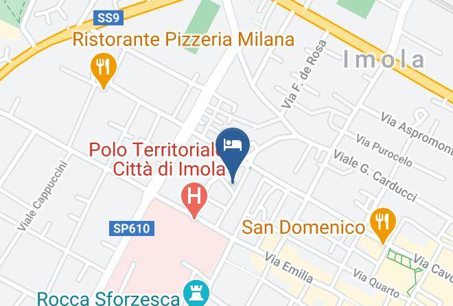 Bologna - Hotel Zio Imola Maps