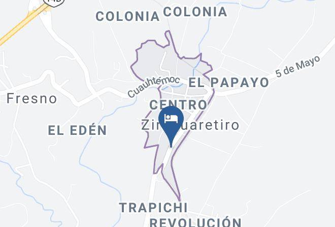 Ziracuaretiro - Hotel Ziracua Maps