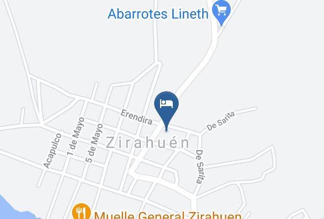 Salvador Escalante - Hotel Zirahuen Maps