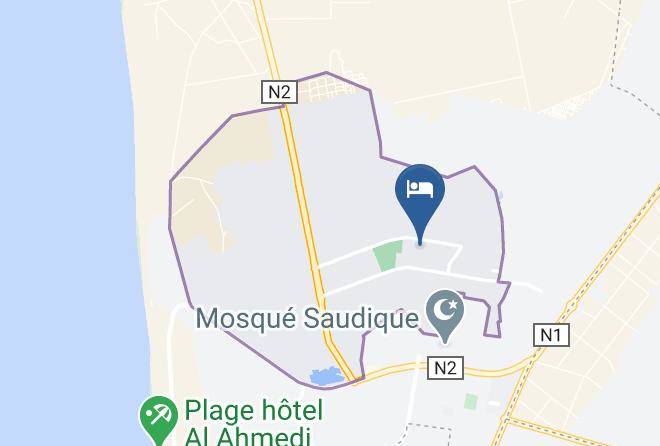 Nouakchott - Hotel Ziwanya Maps