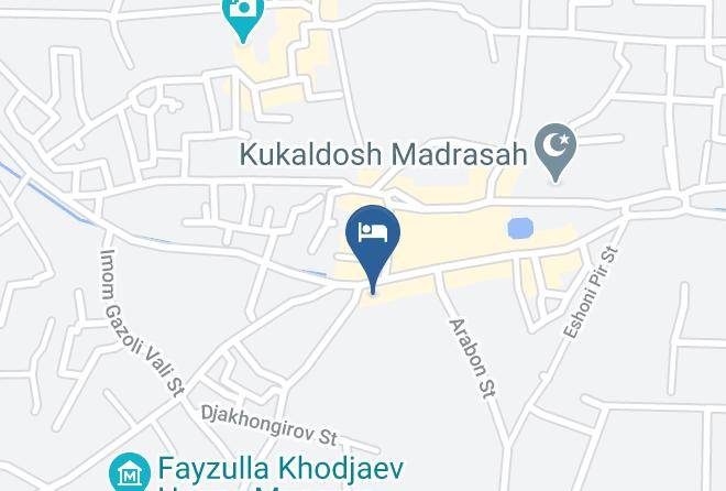 Bukhara - Hotel Ziyobaxsh Maps