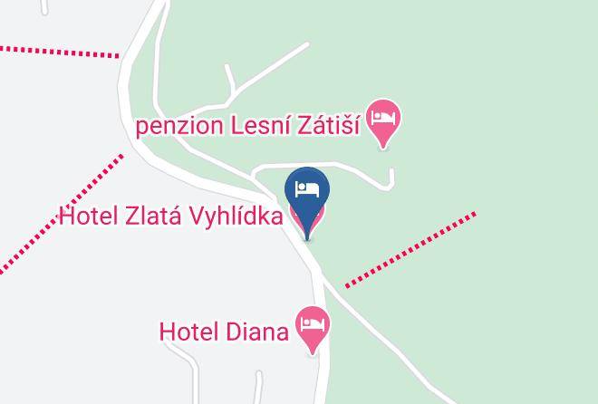 Semily - Hotel Zlata Vyhlidka Maps
