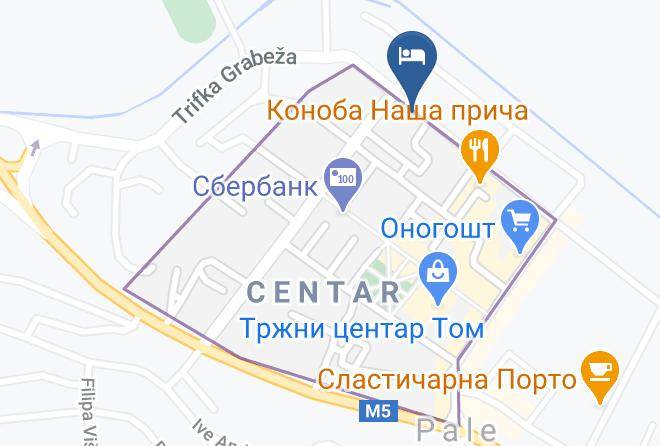 Hotel Zlatna Zita Map