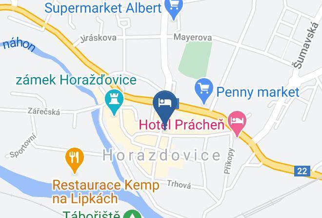 Klatovy - Hotel Zlaty Jelen Maps