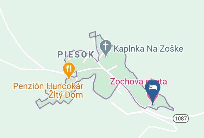 Pezinok - Hotel Zochova Chata Maps