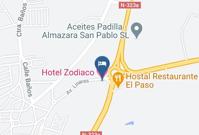 Jaen - Hotel Zodiaco Maps