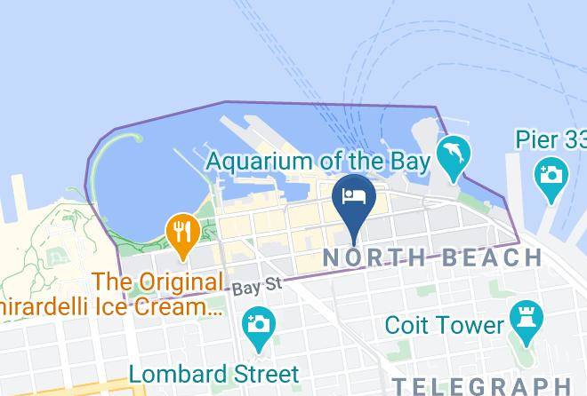 San Francisco - Hotel Zoe Fisherman's Wharf Maps