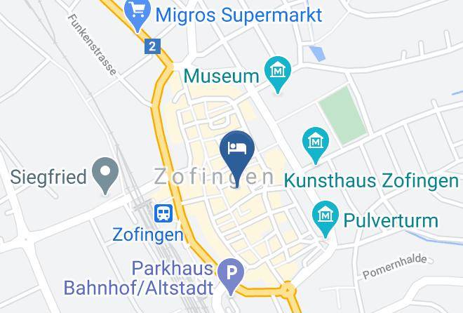 Zofingen - Hotel Zofingen Maps