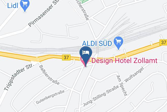 Kaiserslautern - Hotel Zollamt Maps