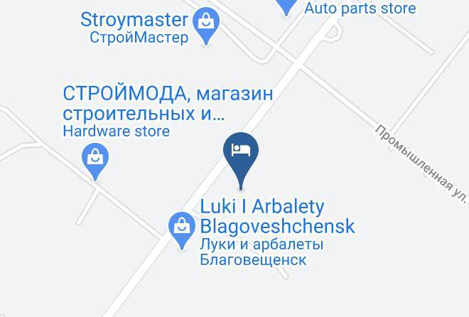 Blagoveshchensk - Hotel Zolotaia Lilia Maps