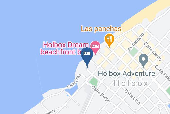 Lazaro Cardenas - Hotel Zomay Holbox Maps
