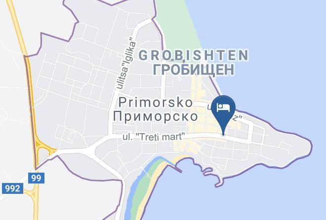 Primorsko - Hotel Zonarita Maps