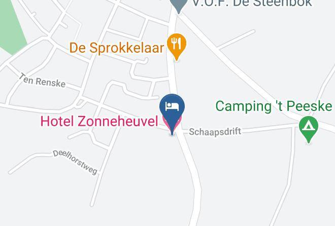 Montferland - Hotel Zonneheuvel Maps