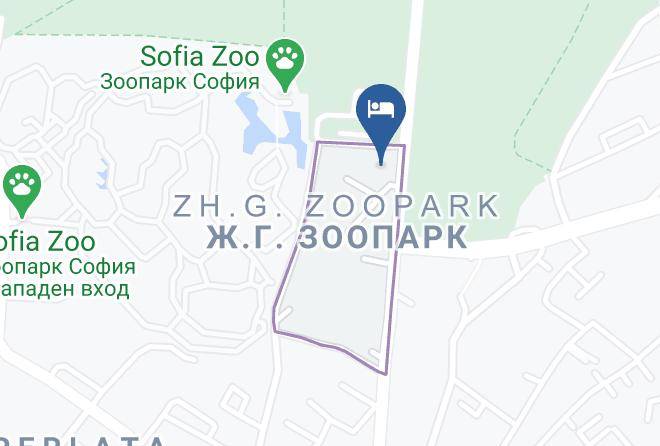Sofia - Hotel Zoo Sofia Maps