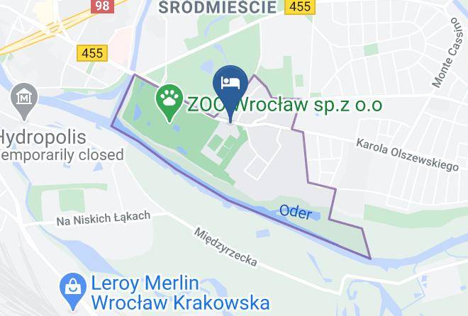 Wroclaw - Hotel Zoo Maps