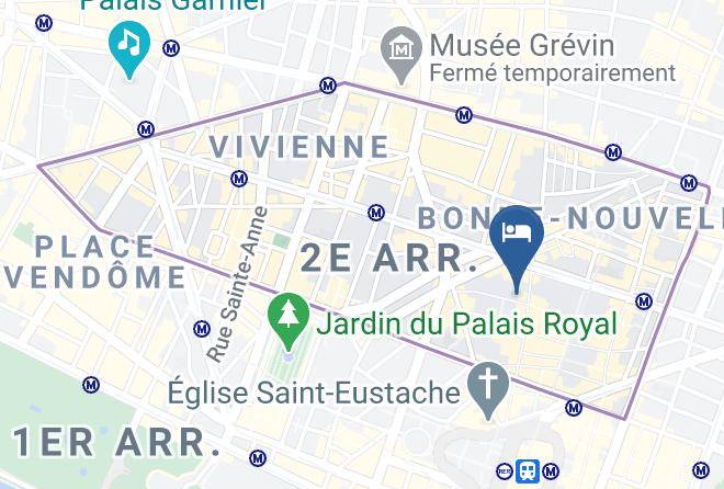 Paris - Hotel Zora Maps