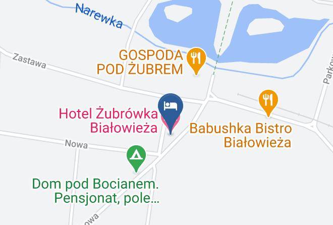 Hajnowski - Hotel Zubrowka Bialowieza Maps