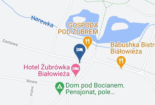 Hajnowski - Hotel Zubrowka Maps