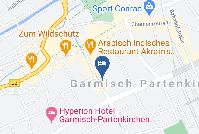 Garmisch Partenkirchen - Hotel Zugspitze Maps
