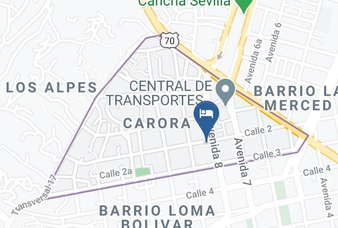Cucuta - Hotel Zulia Cucuta Maps
