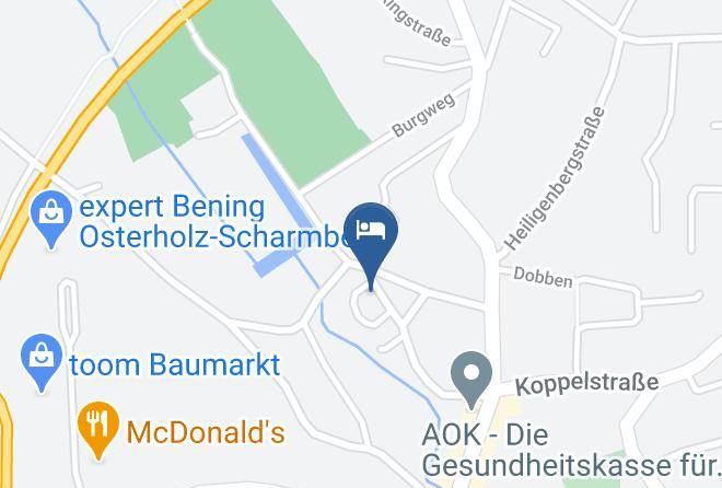 Osterholz - Hotel Zum Alten Torfkahn Maps