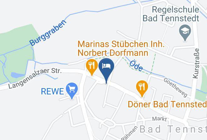 Unstrut Hainich Kreis - Hotel Zum Anker Maps