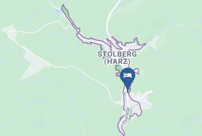 Hotel Zum Burgergarten Stolberg Im Harz Map
