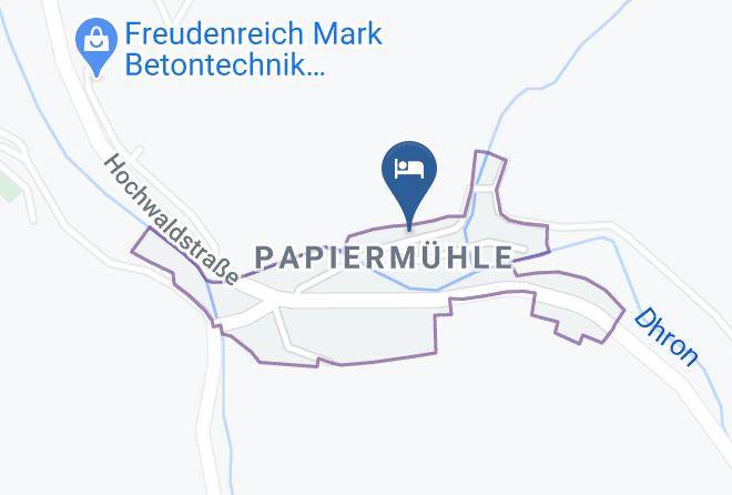 Hotel Zum Dhrontal Map