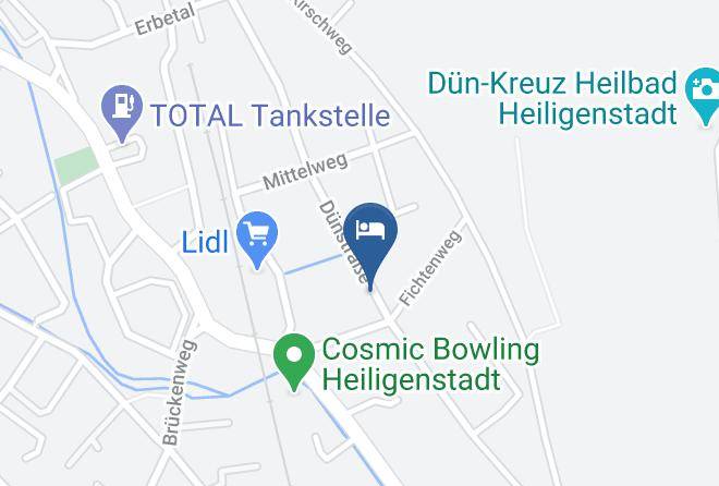 Eichsfeld - Hotel Zum Dun Maps