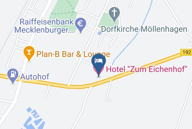 Mecklenburgische Seenplatte - Hotel Zum Eichenhof Maps