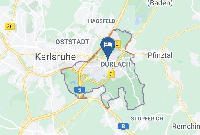 Karlsruhe - Hotel Zum Erwin Maps