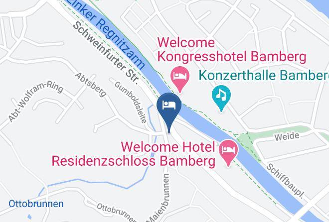 Bamberg - Hotel Zum Goldenen Anker Maps