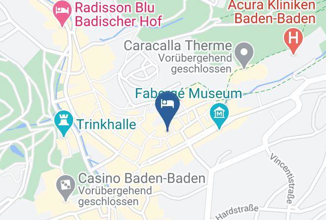 Baden Baden - Hotel Zum Goldenen Lowen Maps