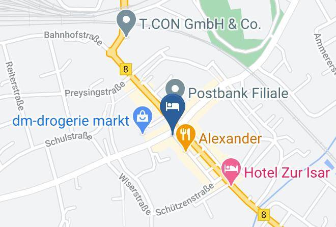 Deggendorf - Hotel Zum Grunen Baum Plattling Maps